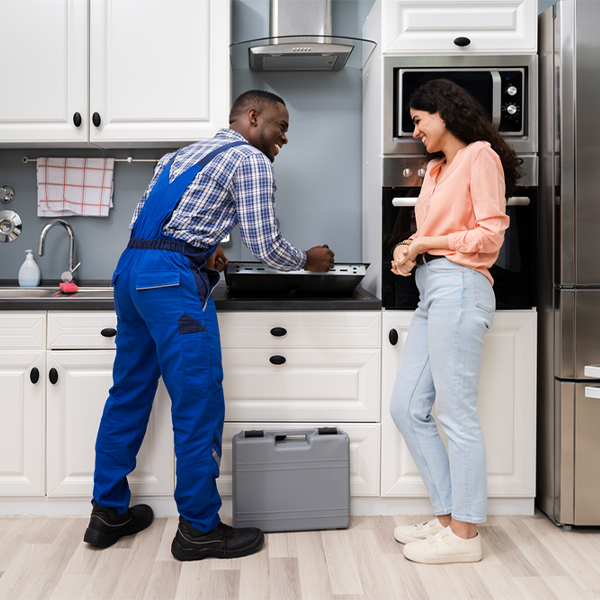 can you provide an estimate for cooktop repair before beginning any work in West Whiteland